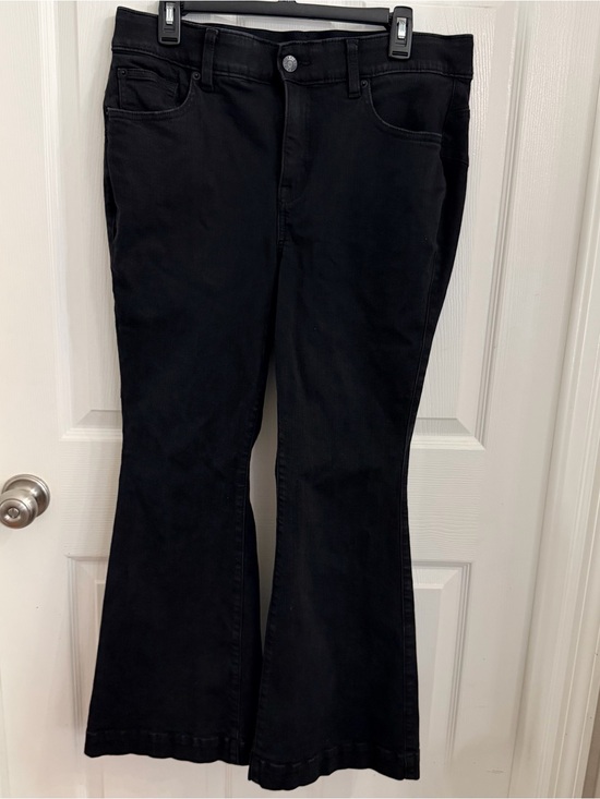 torrid Denim - torrid Black Flared Wide-Leg Jeans